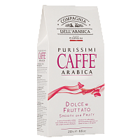 Молотый кофе Compagnia Dell Arabica Purissimi Arabica Dolce Fruttato 250гр