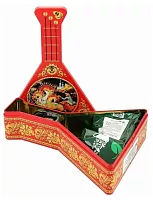 Чай черный Избранное из моря чая Музыкальная балалайка красная 50 гр. ж/б