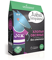 Хлопья овсяные из голозёрного овса Polezzno 400 гр