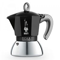 Гейзерная кофеварка Bialetti Moka Induction Black 2 cups (90 мл.)