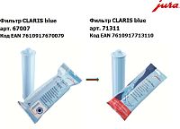 Фильтр Jura Claris Blue Plus арт71311 Аксессуар для кофемашин 