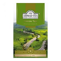 Зеленый плантационный чай Ahmad Tea Green Tea (Зеленый Чай) 100 гр