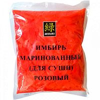 Имбирь маринованный для суши розовый Midori 1400 гр