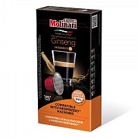 Кофе в капсулах Molinari Ginseng 10 капсул