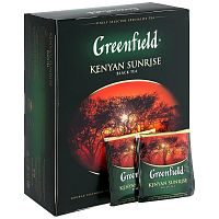 Чай в пакетиках Greenfield Kenyan Sunrise (Кениан Санрайз) 100х2 г. арт.0600-09