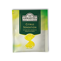 Чай черный Ahmad Tea Citrus Sensation (Цитрус Сенсейшн) с лимоном и лаймом 25 пакетиков