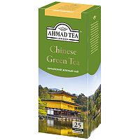 Зеленый чай Ahmad Tea Chinese Green Tea (Китайский Зеленый) 25 пакетиков