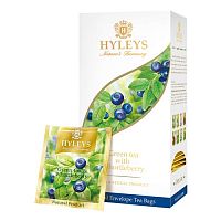 Чай зеленый Hyleys Гармония Природы с черникой 25 пак х 1,5 гр