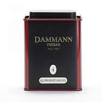 Черный ароматизированный чай Dammann 4 Fruits Rouges (4 красных фрукта) 100 г ж/б