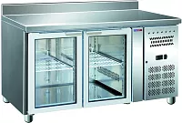 Холодильный стол Cooleq GN2200TNG бортик стеклянная дверь