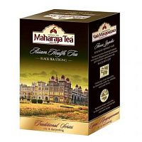 Чай чёрный байховый Здоровье Maharaja п/ж картон, 250 гр. в/с, индийский
