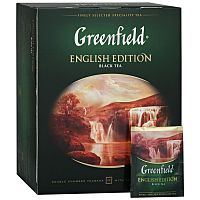 Чай в пакетиках Greenfield English edition (Инглиш Эдишн) чёрный 100х2 г арт. 1383-09