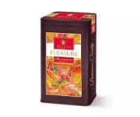 Чай черный Hyleys Tea Moments Pleasure с маракуйей,клубникой и сливками ж/б 80 гр 