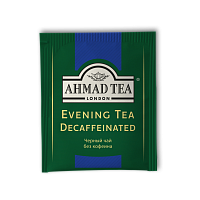 Чай черный Ahmad Tea Evening Tea Decaffeinated (Вечерний чай без кофеина) 25 пакетиков