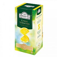 Чай черный Ahmad Tea Citrus Sensation (Цитрус Сенсейшн) с лимоном и лаймом 25 пакетиков