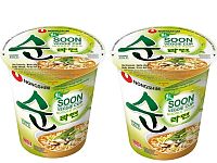 Лапша быстрого приготовления Nongshim с овощами Сун Веги (в стакане) 67 гр 2 штуки