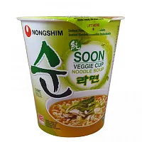 Лапша быстрого приготовления Nongshim с овощами Сун Веги (в стакане) 67 гр 2 штуки