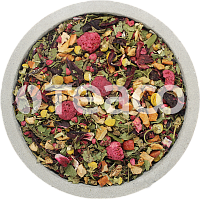 Травяной чай Teaco Чайный напиток Малина с мятой и гибискусом 100 г