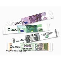Порционный сахар Валюты Мира коробка 10 кг -2000 шт. х 5 гр. белый