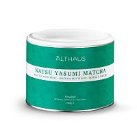 Чай ALTHAUS NATSU YASUMI MATCHA (НАЦУ ЯСУМИ) с мятой