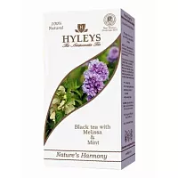 Чай черный Hyleys Гармония Природы с мелиссой и мятой 25 пак х 1,5 гр