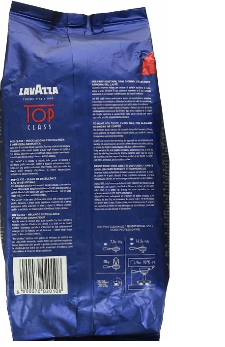 Кофе в зернах Lavazza Top Class (Топ Класс) 1 кг
