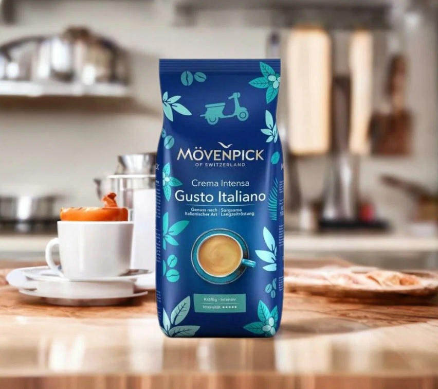Кофе в зернах Movenpick Caffe Crema Gusto Italiano 1 кг