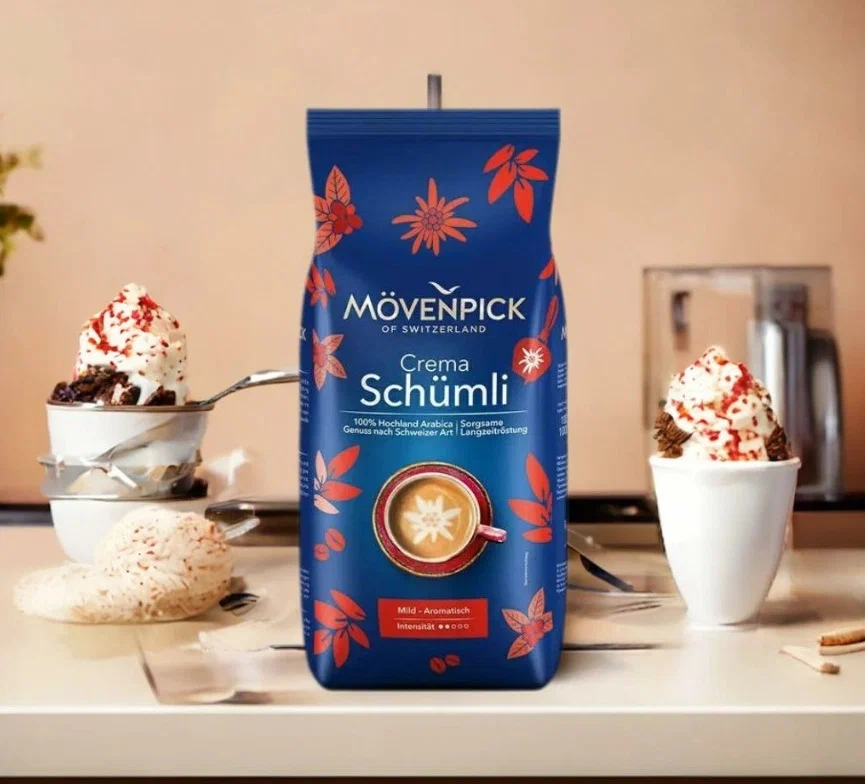Кофе в зернах Movenpick Schumli 1 кг