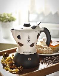 Гейзерная кофеварка  Bialetti "Mukka express" 2  порции, пятнистый (220 мл.) арт. 1908
