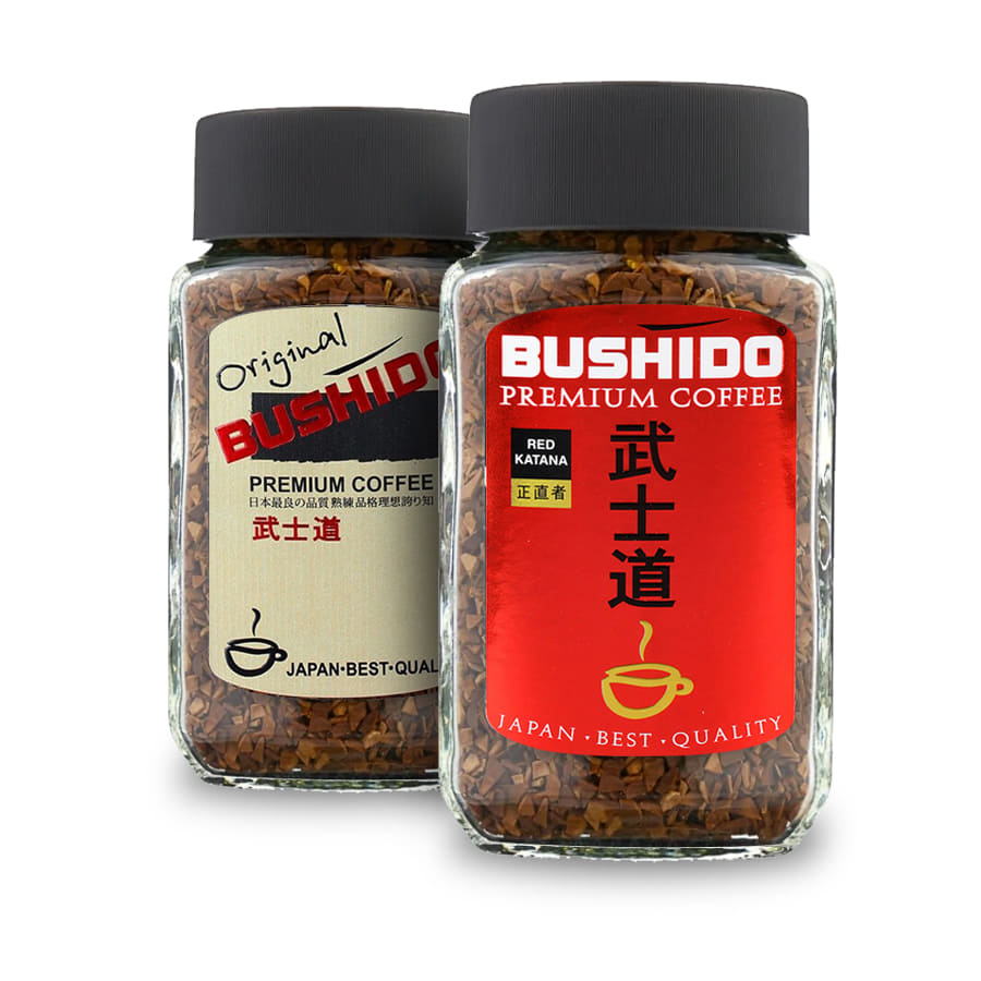 Магазин бушидо жо. Кофе Бушидо кодо 100гр. Кофе растворимый Bushido Light Katana 100 гр. Bushido премиум кофе растворимый. Бушидо ориджинал 100 гр.