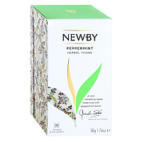 Чай NEWBY Мята Перечная 25 пакетиков травяной 50 гр.