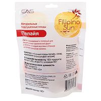 Фрукты сушеные Filipino Sun папайя сушеная 100 гр набор 2 пачки