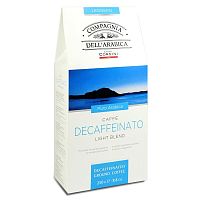 Кофе молотый без кофеина Decaffeinato Compagnia Dell'Arabica 0,25 кг