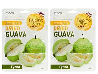 Фрукты сушеные Filipino Sun гуава сушеная 100 гр набор 2 пачки