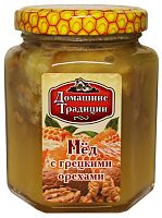 Мёд Домашние традиции с грецкими орехами 250 гр набор 2 банки