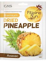 Фрукты сушеные Filipino Sun сушеный ананас 100 гр набор 2 пачки
