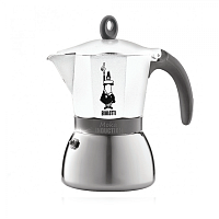 Гейзерная кофеварка Bialetti Moka Induction Белая 6 порций СЛ