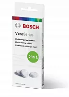 Таблетки для очистки кофемашин от эфирных масел Bosch VeroSeries TCZ8001 белые 10 шт
