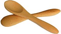 Ложка VIATTO BS-90 деревянная, бамбук, 9 см, 3 шт.