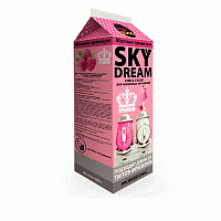 Смесь сухая для молочных коктелей Sky Dream Клубника Премиум 650 гр.