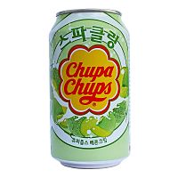 Газированный безалкогольный напиток Chupa Chups со вкусом дыня крем, 345 мл