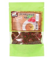 Напиток чайный гречишный чай с малиной, пакет дойпак 100 г.