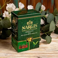 Чай зеленый Nargis Green Tea среднелистовой 250 гр.