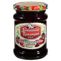 Варенье Домашние традиции Вишня 320 гр набор 2 банки