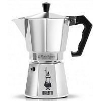 Гейзерная кофеварка Bialetti Moka Express глянцевая 6 порций СЛ