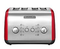 Тостер на 4 хлебца KitchenAid красный 5KMT421EER