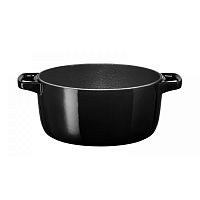 Кастрюля чугунная черная 5.7 л KitchenAid KCPI60CROB