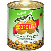 Оливки Coopoliva Резаные 3000 г