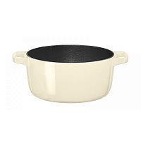 Кастрюля чугунная кремовая 5.7 л KitchenAid KCPI60CRAC