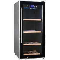 Монотемпературный винный шкаф Gemlux GL-WC-28C чёрный